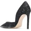 imageFSJ Women Sexy High Heels Slide Pumps Pointed Toe Studded Stiletto Party Evening Dress Shoes Size 415 USGlitter