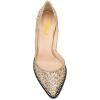 imageFSJ Women Sexy High Heels Slide Pumps Pointed Toe Studded Stiletto Party Evening Dress Shoes Size 415 USGold
