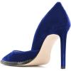 imageFSJ Women Sexy High Heels Slide Pumps Pointed Toe Studded Stiletto Party Evening Dress Shoes Size 415 USRoyal Blue