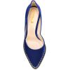 imageFSJ Women Sexy High Heels Slide Pumps Pointed Toe Studded Stiletto Party Evening Dress Shoes Size 415 USRoyal Blue
