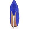 imageFSJ Women Sexy Peep Toe Sky High Heels Platform Pumps Ankle Straps Marry Jane Shoes with Metal Stilettos Size 415 USBlue