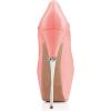 imageFSJ Women Sexy Peep Toe Sky High Heels Platform Pumps Ankle Straps Marry Jane Shoes with Metal Stilettos Size 415 USPink Pu