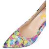 imageFSJ Women Stylish Metallic Gold Chain High Heel Pumps Pointed Toe Slip On Patent Leather Office Lady Party Shoes Size 416 USPaint