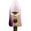 imageFSJ Women Stylish Metallic Gold Chain High Heel Pumps Pointed Toe Slip On Patent Leather Office Lady Party Shoes Size 416 USPurple Gradient