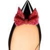 imageFSJ Women Pointed Toe Crystal Pump Rhinestone Bow Block Low Heel Slip On Comfy Date Party Dance Shoes Size 415 USRed Gradient