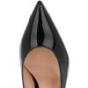 imageFSJ Women Pointed Toe High Heel Ankle Strap DOrsay Prom Pumps Cutout Evening Dress Shoes Size 415 USBlack