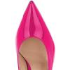 imageFSJ Women Pointed Toe High Heel Ankle Strap DOrsay Prom Pumps Cutout Evening Dress Shoes Size 415 USFuchsia