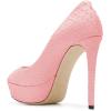 imageFSJ Women Sexy Peep Toe Platform Pumps High Heels Formal Shoes for Office Ladies Size 415 USBlush
