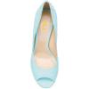 imageFSJ Women Sexy Peep Toe Platform Pumps High Heels Formal Shoes for Office Ladies Size 415 USLight Blue