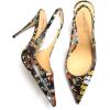 imageFSJ Womens Pointed Toe Stiletto Pumps Chic Slingback High Heels Slip on Ladies Party Office Dress Ladies ShoesButterfly