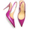 imageFSJ Womens Pointed Toe Stiletto Pumps Chic Slingback High Heels Slip on Ladies Party Office Dress Ladies ShoesFuchsia