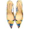 imageFSJ Womens Pointed Toe Stiletto Pumps Chic Slingback High Heels Slip on Ladies Party Office Dress Ladies ShoesPlants