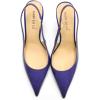 imageFSJ Womens Pointed Toe Stiletto Pumps Chic Slingback High Heels Slip on Ladies Party Office Dress Ladies ShoesPurple