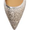 imageFSJ Womens Pointed Toe Stiletto Pumps Chic Slingback High Heels Slip on Ladies Party Office Dress Ladies ShoesSilverglitter