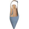 imageFSJ Women Dressy Pointed Toe Pumps Kitten Heel Slingback with Buckle Jeans Ladies Shoes Size 415 USBluejeans