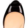 imageFSJ Women Flattering Peep Toe Party Dress Shoes Glossy Patent Stiletto High Heel Pumps Size 415 USBronze Gradient