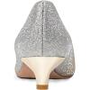 imageFSJ Women Graceful Shiny Bowknot Pointed Toe Flats Low Heel Slip On Casual Daily Walking Ladies Shoes Size 415 USGlitter Gradient