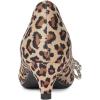 imageFSJ Women Graceful Shiny Bowknot Pointed Toe Flats Low Heel Slip On Casual Daily Walking Ladies Shoes Size 415 USLeopard