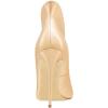 imageFSJ Women Sexy Prom Pointy Toe High Heel Stiletto Pumps Closed Toe Slip On Swallow Tailed Dress Party Shoes 415 USGold