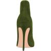 imageFSJ Women Sexy Prom Pointy Toe High Heel Stiletto Pumps Closed Toe Slip On Swallow Tailed Dress Party Shoes 415 USOlive