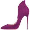 imageFSJ Women Sexy Prom Pointy Toe High Heel Stiletto Pumps Closed Toe Slip On Swallow Tailed Dress Party Shoes 415 USOrchid