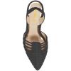 imageFSJ Women Fashion Low Kitten Heels Pumps Pointed Toe Slingback Sandals Comfy Wedding Party Sexy Dress Shoes Size 415 USBlack Strap