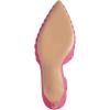 imageFSJ Women Fashion Low Kitten Heels Pumps Pointed Toe Slingback Sandals Comfy Wedding Party Sexy Dress Shoes Size 415 USFuchsia