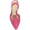imageFSJ Women Fashion Low Kitten Heels Pumps Pointed Toe Slingback Sandals Comfy Wedding Party Sexy Dress Shoes Size 415 USFuchsia