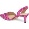 imageFSJ Women Fashion Low Kitten Heels Pumps Pointed Toe Slingback Sandals Comfy Wedding Party Sexy Dress Shoes Size 415 USFuchsia Camo
