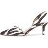 imageFSJ Women Fashion Low Kitten Heels Pumps Pointed Toe Slingback Sandals Comfy Wedding Party Sexy Dress Shoes Size 415 USLines