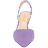 imageFSJ Women Fashion Low Kitten Heels Pumps Pointed Toe Slingback Sandals Comfy Wedding Party Sexy Dress Shoes Size 415 USOrchid