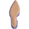 imageFSJ Women Fashion Low Kitten Heels Pumps Pointed Toe Slingback Sandals Comfy Wedding Party Sexy Dress Shoes Size 415 USRoyal Blue