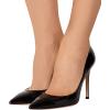 imageFSJ Women Formal Pointed Toe Pumps High Heel Sexy Stilettos Slip On Office Cute Evening Dress Shoes Size 415 USBlack