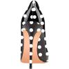 imageFSJ Women Formal Pointed Toe Pumps High Heel Sexy Stilettos Slip On Office Cute Evening Dress Shoes Size 415 USBlack Polka Dots