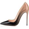 imageFSJ Women Formal Pointed Toe Pumps High Heel Sexy Stilettos Slip On Office Cute Evening Dress Shoes Size 415 USBlacknude