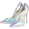 imageFSJ Women Formal Pointed Toe Pumps High Heel Sexy Stilettos Slip On Office Cute Evening Dress Shoes Size 415 USColorful