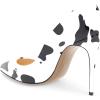 imageFSJ Women Formal Pointed Toe Pumps High Heel Sexy Stilettos Slip On Office Cute Evening Dress Shoes Size 415 USCow