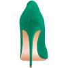 imageFSJ Women Formal Pointed Toe Pumps High Heel Sexy Stilettos Slip On Office Cute Evening Dress Shoes Size 415 USGreensuede