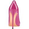 imageFSJ Women Formal Pointed Toe Pumps High Heel Sexy Stilettos Slip On Office Cute Evening Dress Shoes Size 415 USHot Pink