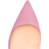 imageFSJ Women Formal Pointed Toe Pumps High Heel Sexy Stilettos Slip On Office Cute Evening Dress Shoes Size 415 USPinksuede
