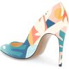 imageFSJ Women Formal Pointed Toe Pumps High Heel Sexy Stilettos Slip On Office Cute Evening Dress Shoes Size 415 USPrinting