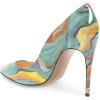 imageFSJ Women Formal Pointed Toe Pumps High Heel Sexy Stilettos Slip On Office Cute Evening Dress Shoes Size 415 USQuicksand