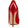 imageFSJ Women Formal Pointed Toe Pumps High Heel Sexy Stilettos Slip On Office Cute Evening Dress Shoes Size 415 USRed