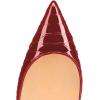 imageFSJ Women Formal Pointed Toe Pumps High Heel Sexy Stilettos Slip On Office Cute Evening Dress Shoes Size 415 USRed Snake