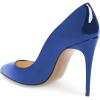 imageFSJ Women Formal Pointed Toe Pumps High Heel Sexy Stilettos Slip On Office Cute Evening Dress Shoes Size 415 USRoyalblue