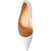 imageFSJ Women Formal Pointed Toe Pumps High Heel Sexy Stilettos Slip On Office Cute Evening Dress Shoes Size 415 USWhite