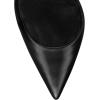 imageFSJ Women Pencil High Heel Spikes Studded Sandal Slip On DOrsay Evening Pump Ankle Strap Clear Ballroom Dance Shoe Size 415 USBlack