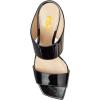 imageFSJ Women Rhinestones Studded High Heels Mules Slip On Double Strap Open Toe Sandal Evening Shoe Size 415 USBlack