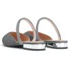 imageFSJ Women Sexy Clear Pointed Toe Crystal Slingback Wedding Chunky Low Heel Slip On Fashion Rhinestone Strap Sandals Dress Party Office Shoes Size 415 USGrey