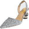 Silver Glitter Crystal